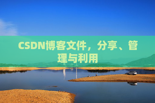 CSDN博客文件，分享、管理与利用